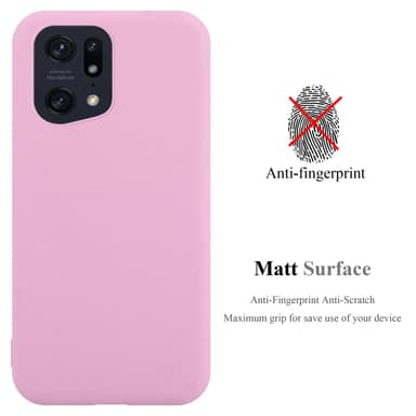 Skal Oppo FIND X5 PRO Fodral Case (Rosa)