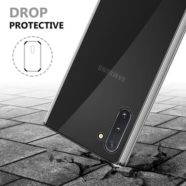 Skal Samsung Galaxy NOTE 10 Fodral Case (Transparent)