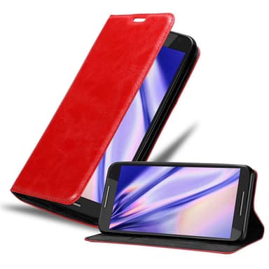 Motorola MOTO X2 Skal Fodral Case (Röd)