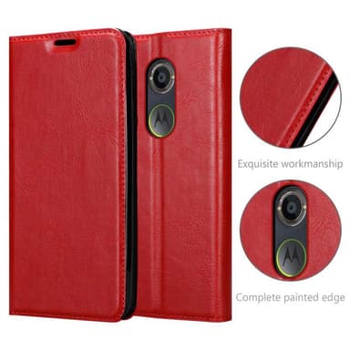 Motorola MOTO X2 Skal Fodral Case (Röd)