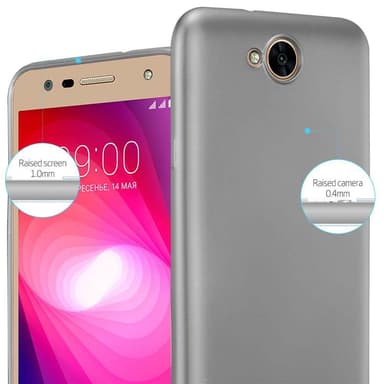 Skal LG X POWER 2 Fodral Case (Grå)
