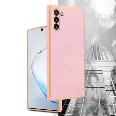 Samsung Galaxy NOTE 10 Skal Fodral Case (Rosa)