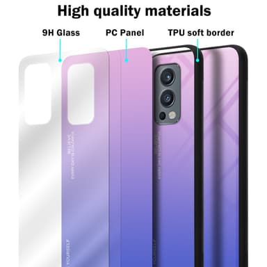 OnePlus Nord 2 5G Skal Fodral Case (Svart)