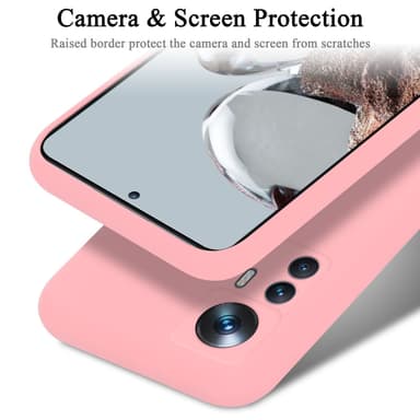 Xiaomi 12T / 12T PRO Skal Fodral Case (Rosa)