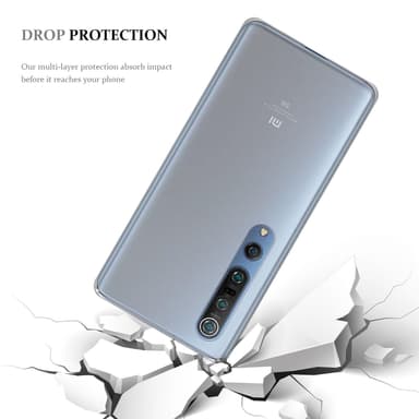 Xiaomi Mi 10 / Mi 10 PRO Skal Fodral Case (Transparent)