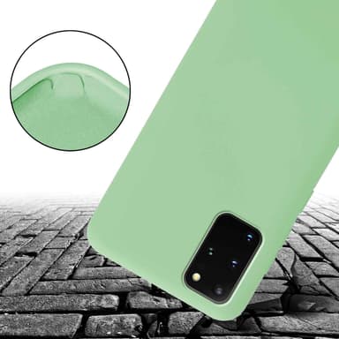 Samsung Galaxy S20 PLUS Skal Fodral Kedja (Grön)