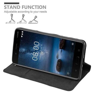 Nokia 8 2017 Skal Fodral Case (Svart)