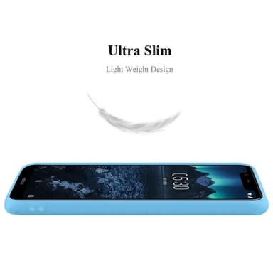 Skal Nokia 5.1 PLUS / X5 Fodral Case (Blå)