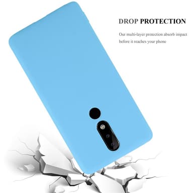Skal Nokia 5.1 PLUS / X5 Fodral Case (Blå)