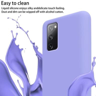 Samsung Galaxy S20 FE Skal Fodral Kedja (Lila)