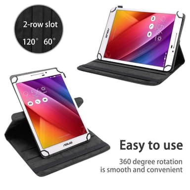 Asus ZenPad 7.0 (7.0 tum) Skal Fodral Case (Svart)