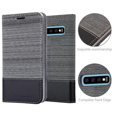 Samsung Galaxy S10 5G Plånboksfodral Skal (Grå)