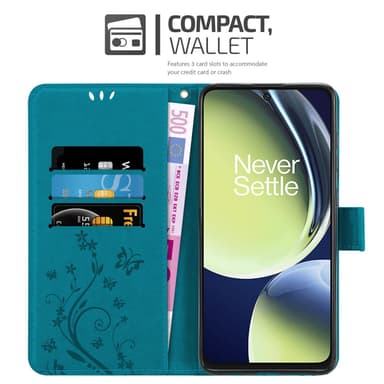 OnePlus Nord CE 3 Lite 5G Plånboksfodral Skal (Blå)
