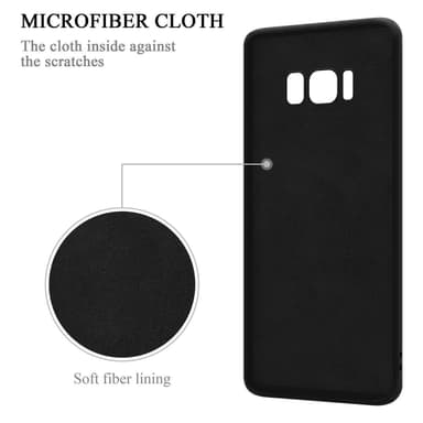 Skal Samsung Galaxy S8 PLUS Fodral Case (Svart)
