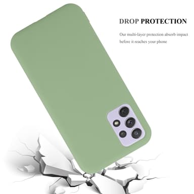 Skal Samsung Galaxy A73 5G Fodral Case (Grön)