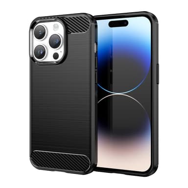 iPhone 14 PRO MAX Skal Fodral Case (Svart)