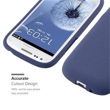 Skal Samsung Galaxy S3 MINI Fodral Case (Blå)