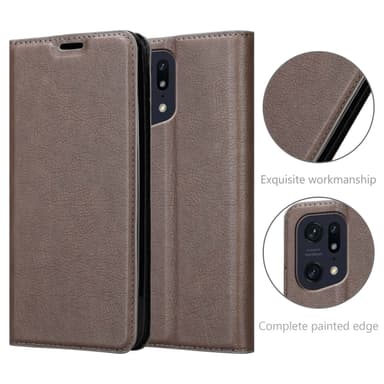 Oppo FIND X5 PRO Skal Fodral Case (Brun)