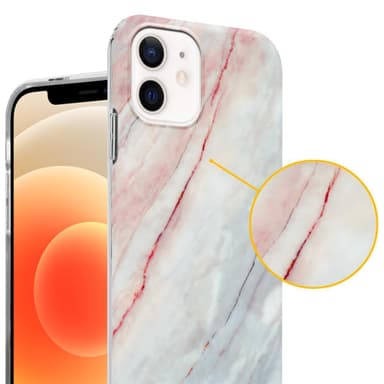 iPhone 12 PRO MAX Plånboksfodral Skal (Rosa)