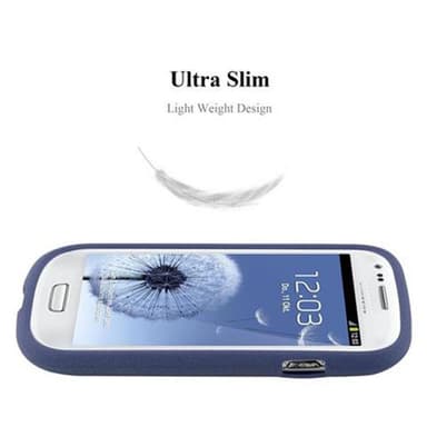 Skal Samsung Galaxy S3 MINI Fodral Case (Blå)