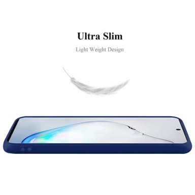 Skal Samsung Galaxy NOTE 10 PLUS Fodral Case (Blå)