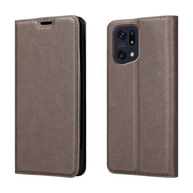 Oppo FIND X5 PRO Skal Fodral Case (Brun)