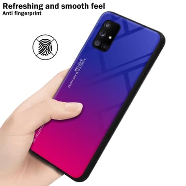 Samsung Galaxy A71 5G Skal Fodral Case (Svart)