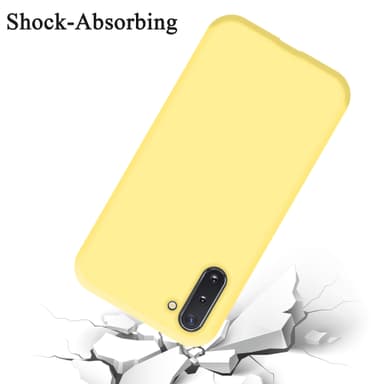 Samsung Galaxy NOTE 10 Skal Fodral Case (Gul)