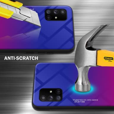 Samsung Galaxy A71 5G Skal Fodral Case (Svart)