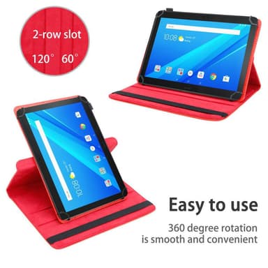 Lenovo Tab 4 10 PLUS (10.1 tum) Skal Fodral Case (Röd)