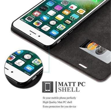 iPhone 7 / 7S / 8 / SE 2020 Skal Fodral Case (Brun)