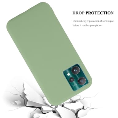 Skal Realme 9 4G / 9 PRO+ Fodral Case (Grön)