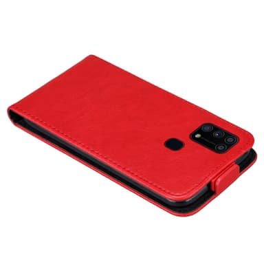 Samsung Galaxy M21 / M30s Flipfodral Skal (Röd)