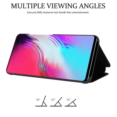 Samsung Galaxy S10 5G Plånboksfodral Skal (Svart)