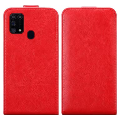 Samsung Galaxy M21 / M30s Flipfodral Skal (Röd)