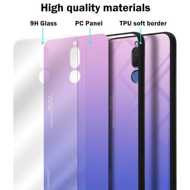 Huawei MATE 10 LITE Skal Fodral Case (Svart)