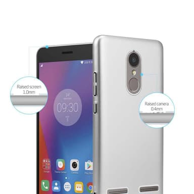 Lenovo K6 / K6 POWER Skal Fodral Case (Silver)