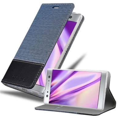 Sony Xperia XA2 ULTRA Plånboksfodral Skal (Blå)