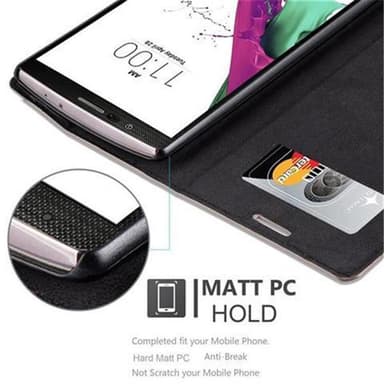 LG G4 / G4 PLUS Skal Fodral Case (Brun)