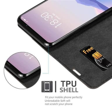 MEIZU 16Xs Skal Fodral Case (Brun)