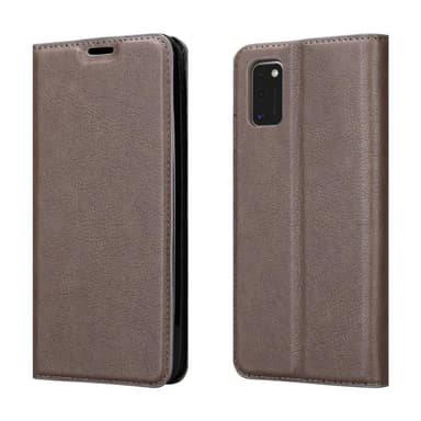 Samsung Galaxy A41 Skal Fodral Case (Brun)