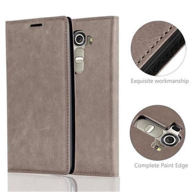 LG G4 / G4 PLUS Skal Fodral Case (Brun)