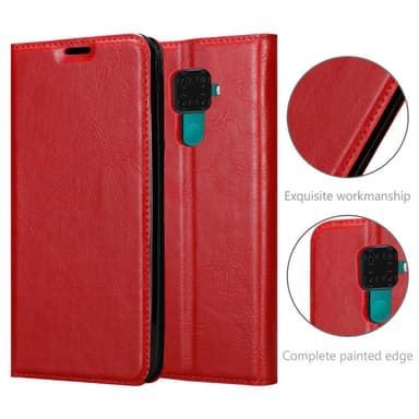 Huawei MATE 30 LITE Skal Fodral Case (Röd)