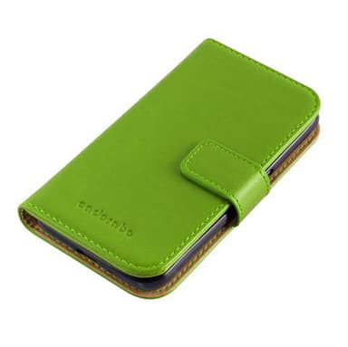 Samsung Galaxy J1 2016 Plånboksfodral Skal (Grön)
