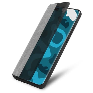 Huawei P40 Plånboksfodral Skal (Grå)