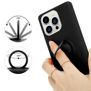 Skal iPhone 14 PRO Fodral Case (Svart)