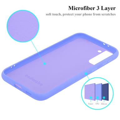Samsung Galaxy S22 PLUS Skal Fodral Case (Lila)
