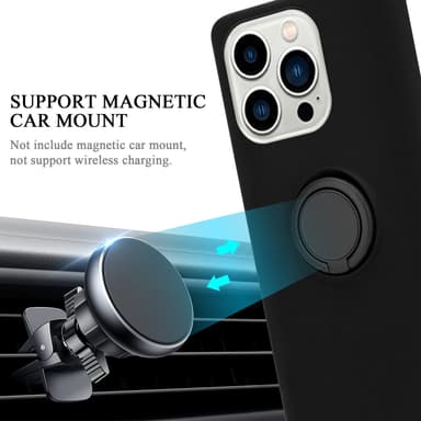 Skal iPhone 14 PRO Fodral Case (Svart)