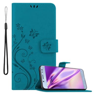 Samsung Galaxy J5 2017 Plånboksfodral Skal (Blå)