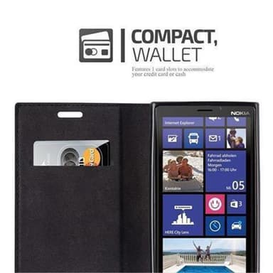 Nokia Lumia 920 Skal Fodral Case (Svart)